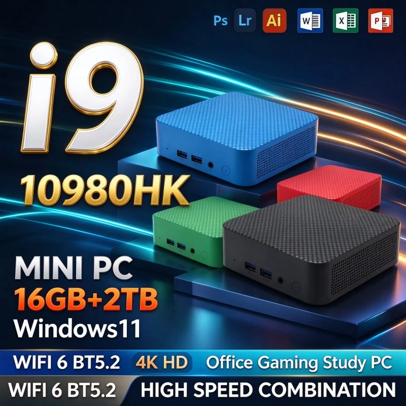 Ssd 1Tb - كمبيوتر مصغر بمعالج إنتل كور i9