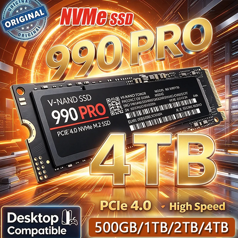 Ssd 500Gb - 2026 أصلي 990 PRO محرك أقراص