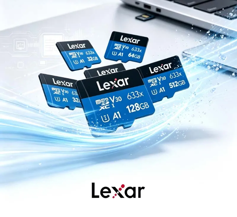Memory Card Ssd - بطاقة ذاكرة ليكسار عالية الأداء 633x