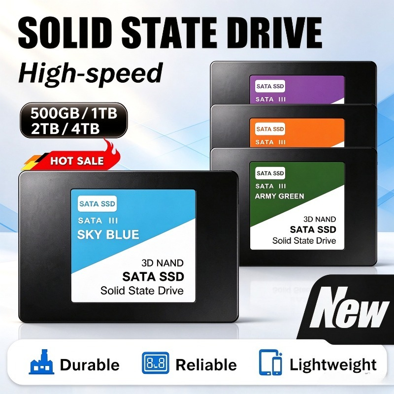 Ssd 500Gb - قرص صلب داخلي SSD SATA3 جديد