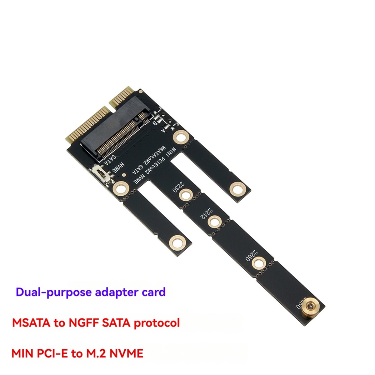 محول جديد من MSATA إلى NGFF M. - مراجعة Nvme Ssd وسعره
