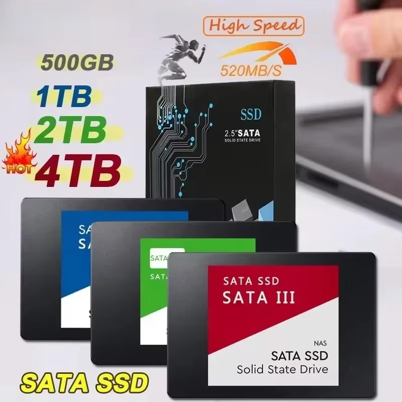 قرص صلب داخلي جديد أصلي SATA3  - مراجعة Ssd 500Gb وسعره