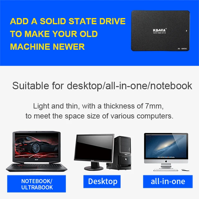 محرك الأقراص الصلبة kdata الصل - مراجعة Ssd 1Tb وسعره