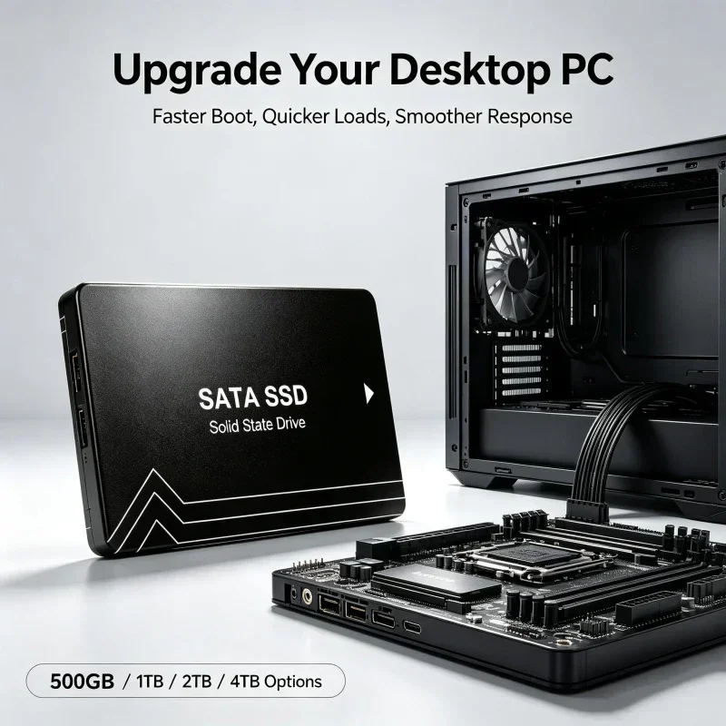 قرص تخزين داخلي SSD بتقنية SAT - مراجعة Ssd 500Gb وسعره
