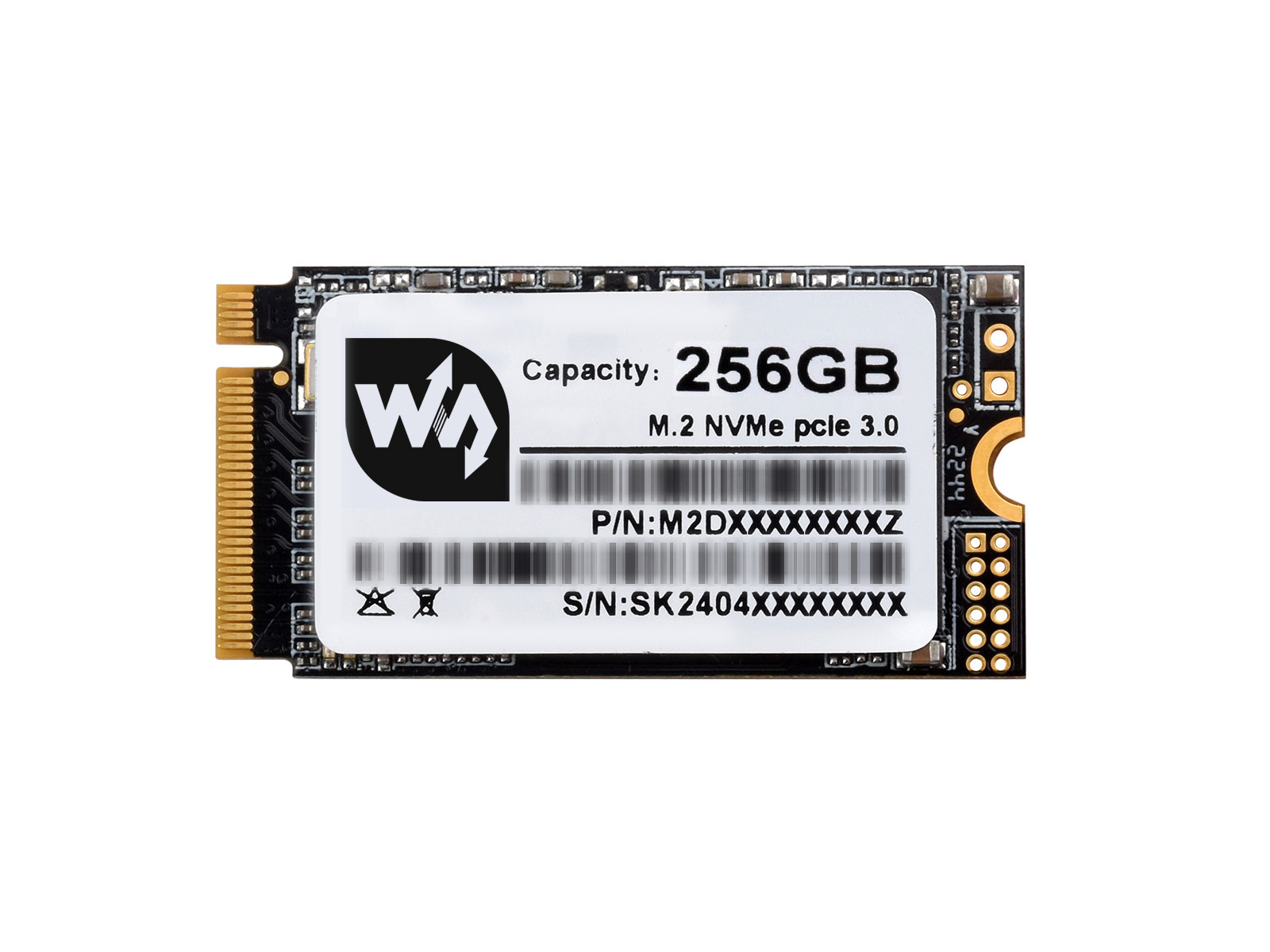 Waveshare SK M2 NVME 2242 128G - مراجعة Nvme Ssd وسعره